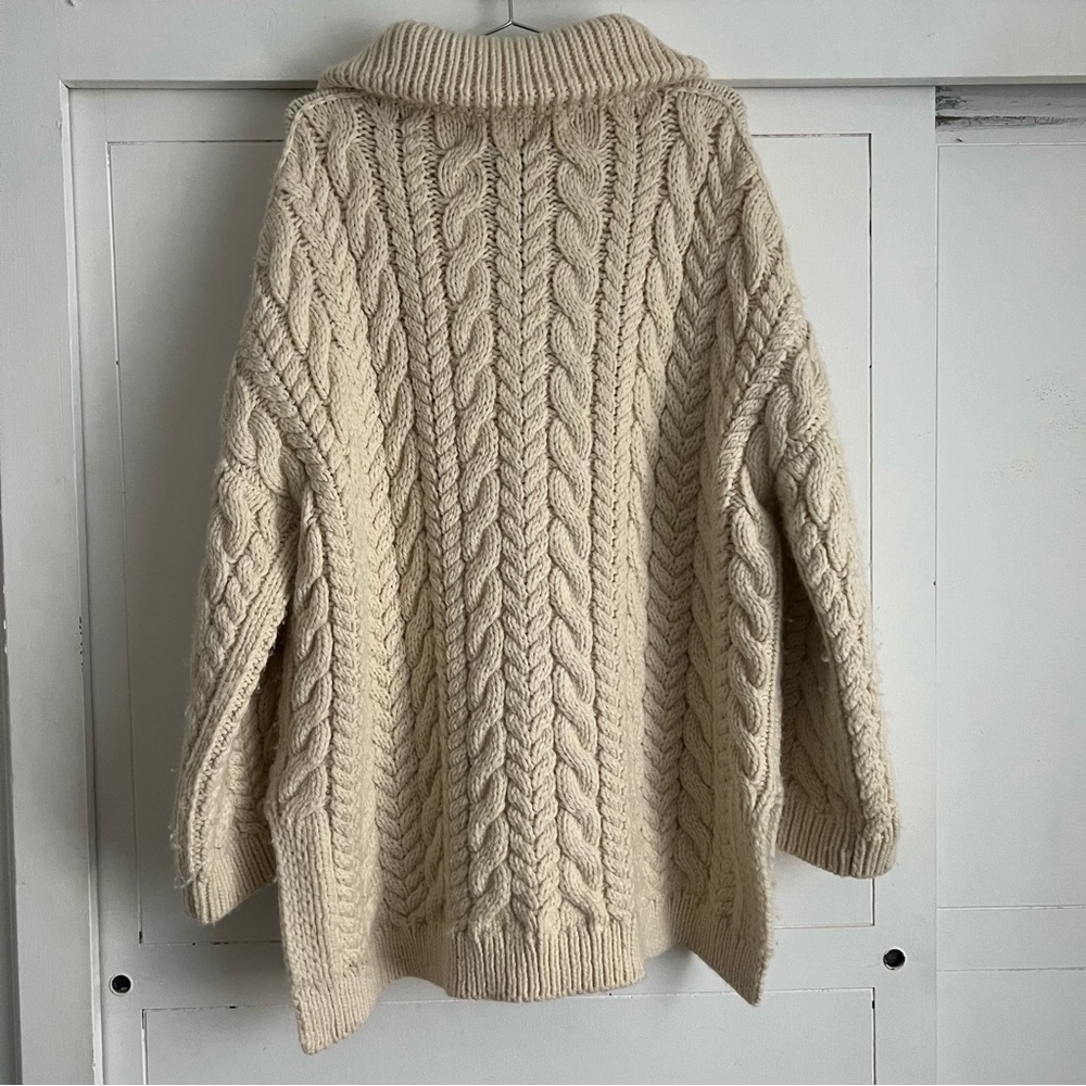 Mr. Mittens Half Zip Cable Jumper - Picture 5 of 8